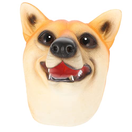 JOINPAYA Handpuppe Kinder Puppen kinderpuppe Puppentheater Handschuhpuppe Hand Puppet Mini-Puppenspielzeug Theaterpuppe Hundepuppen aus Vinyl Geschichtenerzählendes Puppenspielzeug Orange von JOINPAYA