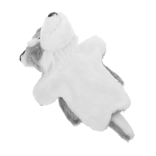 JOINPAYA Kinder- Handpuppe Wolf Handpuppe Fantasiespielzeug Lustige Handpuppe Hand-puppenspiel Für Vorführungen Geschichtenerzählende Tierhandpuppen Cartoon-tierpuppe Plüsch Baby Kuscheltier von JOINPAYA