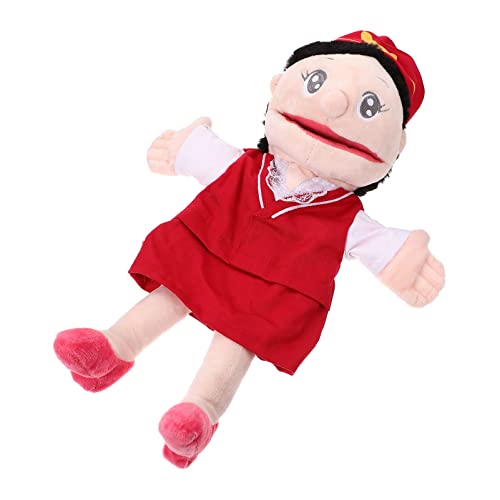 JOINPAYA Handpuppe interaktive Puppen interaktives Kindergarten Puppen handspielpuppen -Fingerpuppenspielzeug Fingerpuppe Lehrstütze PP Baumwolle rot von JOINPAYA