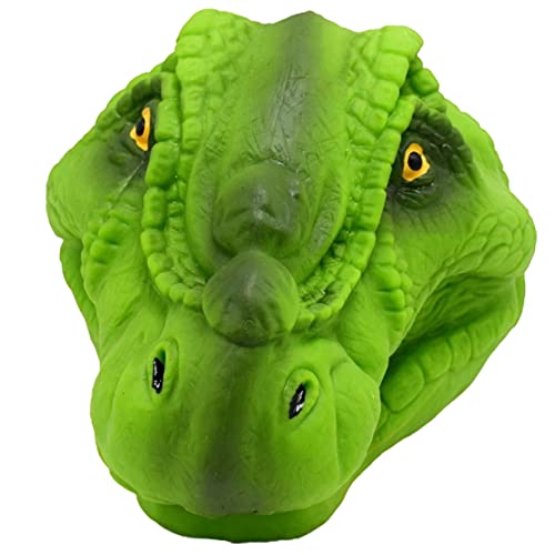 JOINPAYA Handpuppe kindersachen Chaps Kinder Dinosaur Toy laufstall Spielzeug Puppen mit beweglichem Mund Fingerpuppe Tierpuppen Kaninchenpuppe Puppenspielzeug Kinderpuppen Plastik Green von JOINPAYA