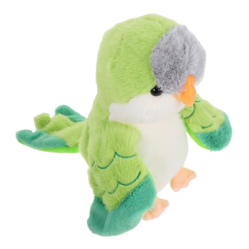 JOINPAYA Handpuppenspielzeug papagei handpuppen für pädagogisches kreatives Kinderhandpuppen Babylöffel Vogel Stofftier Vogel Fingerpuppen Plüsch von JOINPAYA