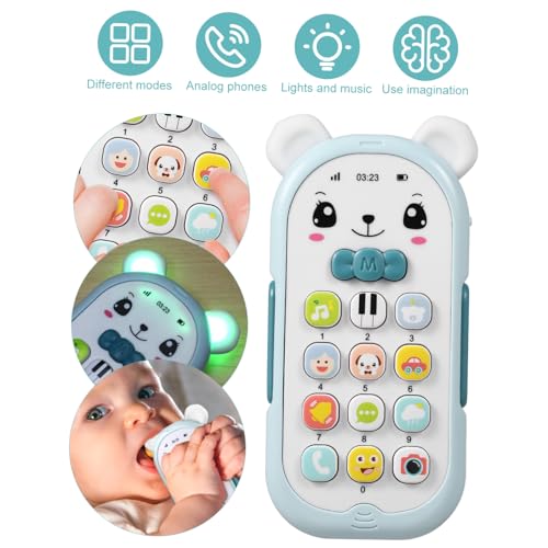 JOINPAYA Handyspielzeug für Babyspielzeug Säuglinge Handy Handy kindertelefon -Telefon Babyphone 6 bis 12 Monate Elektronisches Bauteil von JOINPAYA