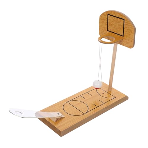 JOINPAYA Basketballspielzeug Aus Holz für Jungen und Mädchen Mini-basketballkorb Sportspielzeug Jungen- und Mädchenspielzeug Handgefertigtes Lernspielzeug für Jungen und Mädchen von JOINPAYA