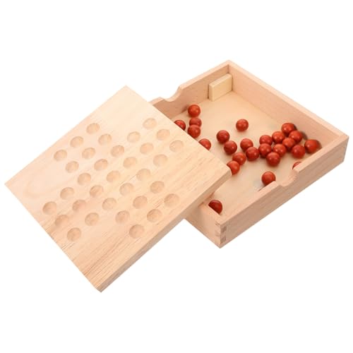 JOINPAYA Holz Schachspiel Interaktives Lernspielzeug Langlebig Sicher Fördert Feinmotorik und Entwicklung für Eltern Junge Mädchen Spiel zu Hause JOINPAYA Holz Schachspiel Interaktives Lernspielzeug Langlebig Sicher Fördert Feinmotorik und Entwicklung für Eltern Junge Mädchen Spiel zu Hause von JOINPAYA