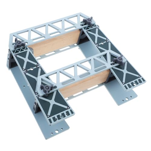 JOINPAYA Holz brückenmodell für Holzeisenbahn Zubehör Doppelte Abnehmbar Kompatibel mit Zugsets Robustes Holzspielzeug Fördert Logisches Denken bei Kindern und Kleinkindern JOINPAYA Holz brückenmodell für Holzeisenbahn Zubehör Doppelte Abnehmbar Kompatibel mit Zugsets Robustes Holzspielzeug Fördert Logisches Denken bei Kindern und Kleinkindern von JOINPAYA