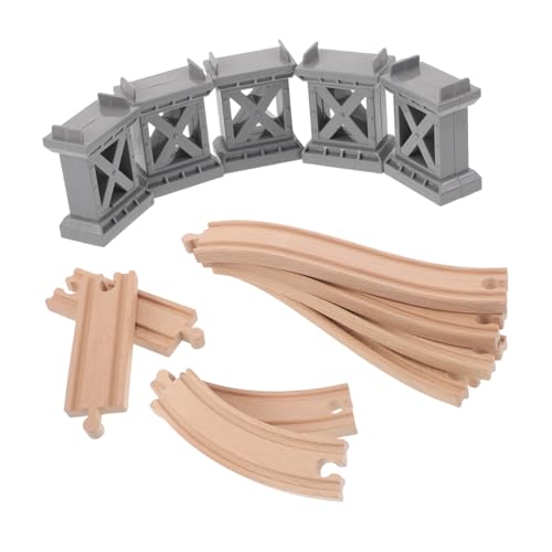 JOINPAYA Holzschienen zubehör Zugbrücke mit Bogenform für Ab Jahren Kompatibel mit Holzeisenbahn Schienensystem Kreatives Zubehör für Erweiterbare Eisenbahnwelten Spielerisches JOINPAYA Holzschienen zubehör Zugbrücke mit Bogenform für Ab Jahren Kompatibel mit Holzeisenbahn Schienensystem Kreatives Zubehör für Erweiterbare Eisenbahnwelten Spielerisches von JOINPAYA