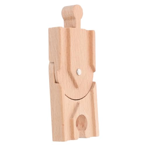 JOINPAYA Holzspielzeug Eisenbahn Zubehör Holzeisenbahn Schienenverbinder Pädagogisches DIY Kreativität und Feinmotorik Kompatibel mit Gängigen Holzbahnsets JOINPAYA Holzspielzeug Eisenbahn Zubehör Holzeisenbahn Schienenverbinder Pädagogisches DIY Kreativität und Feinmotorik Kompatibel mit Gängigen Holzbahnsets von JOINPAYA