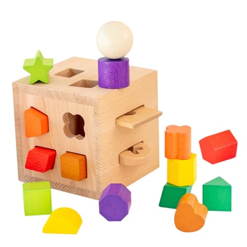 JOINPAYA Holzspielzeug Geometrische Formen Farbzuordnung Lernspielzeug für Kreativität Motorik und Kognitive Fähigkeiten Ab Jahre JOINPAYA Holzspielzeug Geometrische Formen Farbzuordnung Lernspielzeug für Kreativität Motorik und Kognitive Fähigkeiten Ab Jahre von JOINPAYA