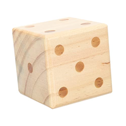 JOINPAYA Holzwürfel jucarii pentru copii hühner Spielzeug Tabletop Spiele dice Set brettspielr Spiel Würfel Bier Spielwürfel Würfel Trinken Outdoor-Würfel große Würfel Partyspiel-Requisite von JOINPAYA