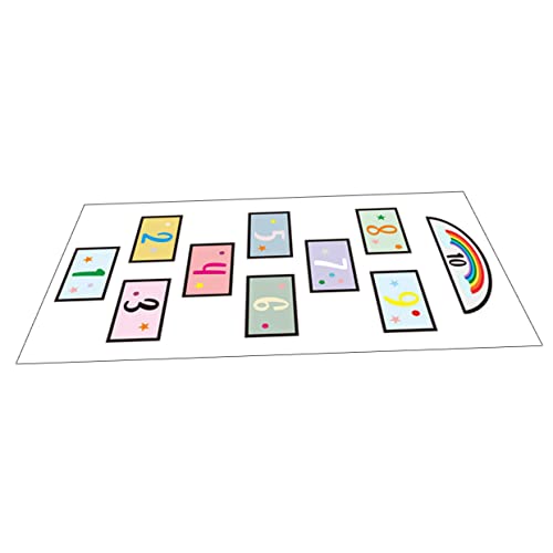 JOINPAYA Hopscotch Bodenaufkleber Für Kinderzimmer Gitterboden Sticker Motorik Wandsticker Für Kreative Raumgestaltung Für Jungen von JOINPAYA