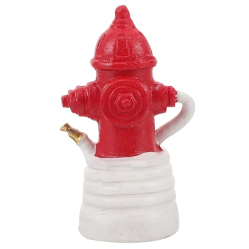 JOINPAYA Hydrant Sonnenlicht Strand Figur Spender Wurf bescherung Weihnachten weinachts weihnachsgeschenk gartendekoration scheibengardinen Sandtischverzierung Harzhandwerk rot von JOINPAYA