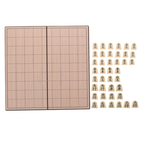 JOINPAYA Japanisches Schach reisespiele familienspiel Schachspiel für unterwegs Schach magnetisch Magnetschach Schachbrett magnetisches Dame-Brettspiel Faltschachspiel p.s von JOINPAYA