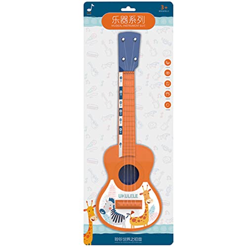 JOINPAYA Kindergitarrenmodell Gitarre -Ukulele-gitarrenspielzeug Ukulele Für Erwachsene Gitarre Für Anfängerkinder Ukulele-Gitarre Für Kinderinstrumente Plastik von JOINPAYA