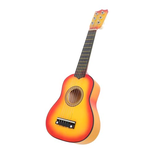 JOINPAYA Kindergitarrenspielzeug Klavierspielzeug Für Jungen Kid Gitarre Gitarre Pink Roboter Gitarrenspielzeug Saxophon Model Musikpraxis Gitarre Holz Holz von JOINPAYA