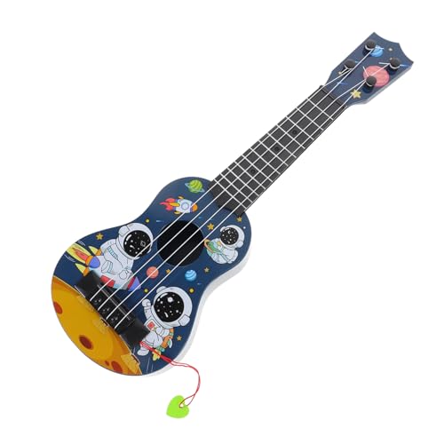 JOINPAYA Weltraum-Astronauten-Ukulele Musikspielzeug für Jungen und Mädchen Pädagogische Akustische Mini-Gitarre für Jungen und Mädchen Sicheres Lernspielzeug von JOINPAYA