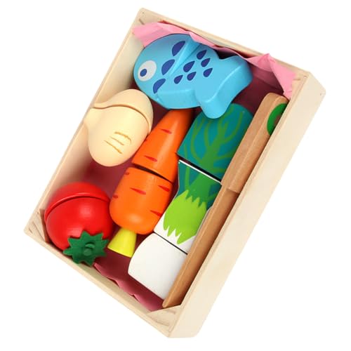 JOINPAYA Küchen Set Für Lernspielzeug Mit Schneide Obst Und Gemü Pädagogisches Rollenspielzeug Für Die Kinderküche Spielhaus Zubehör Für Kreatives von JOINPAYA