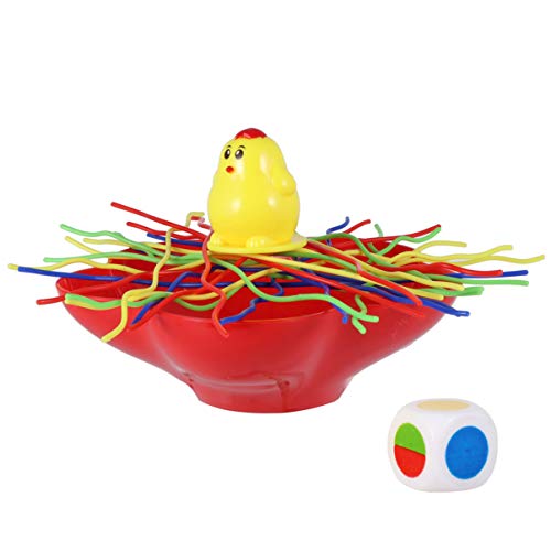 JOINPAYA Küken-Balance- Gleichgewichtsspielzeug Für Kleinkinder Brettspiele Für Balanceboard Burger-stapelspiel Kinderspiele Flipperautomat Stapeln von JOINPAYA