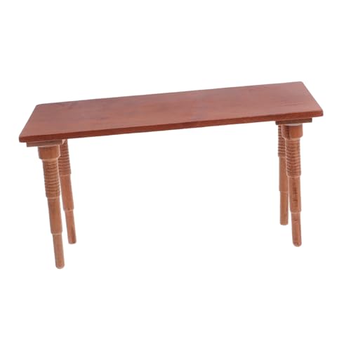 JOINPAYA Maßstab Kirschholz Miniatur Bar Tisch Puppenhaus Möbel Zubehör für Mini Küche Spielhaus JOINPAYA Maßstab Kirschholz Miniatur Bar Tisch Puppenhaus Möbel Zubehör für Mini Küche Spielhaus von JOINPAYA