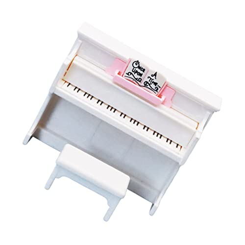 JOINPAYA 1 Set Mini öbel Ornament Miniatur Plastik Klavier Dekoration Für Puppenhaus Mikrolandschaft öbel Zubehör von JOINPAYA