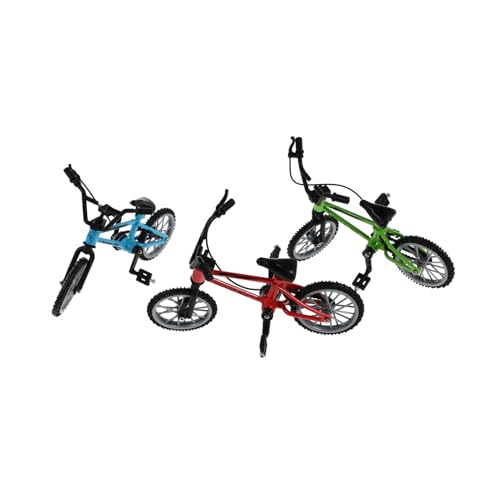 JOINPAYA Mini Mountainbike Fingerspielzeug Aus Für 3 Sätze Im Set Kleine Abenteurer Und Outdoor Fans Fördert Die Motorik Und Kreativität von JOINPAYA