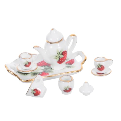 JOINPAYA Mini Teetassen Aus Keramik Mini Tee Miniaturen Aus Porzellan Für Puppenhaus Miniatur Teekanne Keramik Minitasse Kleine Tassen JOINPAYA Mini Teetassen Aus Keramik Mini Tee Miniaturen Aus Porzellan Für Puppenhaus Miniatur Teekanne Keramik Minitasse Kleine Tassen von JOINPAYA