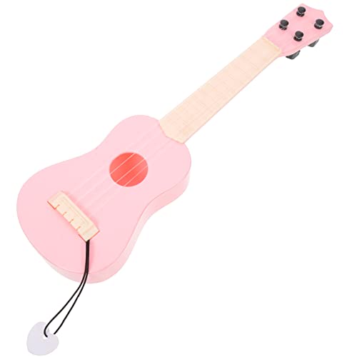 JOINPAYA Mini-Ukulele kindergitarre Kinder Gitarre bastelzeug Kreatives Spielzeug Kinderspielzeug Kinderinstrument Spielzeug Ukulele Spielzeug für Kinder Ukulele-Modelle Plastik Rosa von JOINPAYA