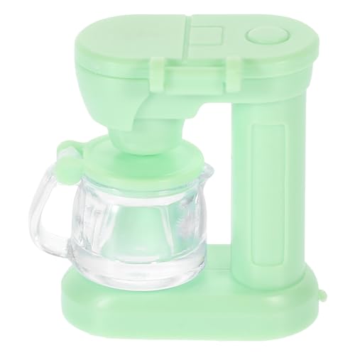 JOINPAYA Mini-kaffeemaschine Kaffeevollautomat Kaffeepadmaschine Kaffeekocher Dekoration Kaffeekapselmaschine Miniatur-küchenstütze Mini- -kaffeemaschine- Pp Green von JOINPAYA