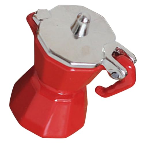 JOINPAYA Mini-kaffeemaschine Miniatur-maschinenmodell Mini-hauszubehör Rot Mini-kaffeemaschine Spielzeug Dekorativ Und Robust von JOINPAYA