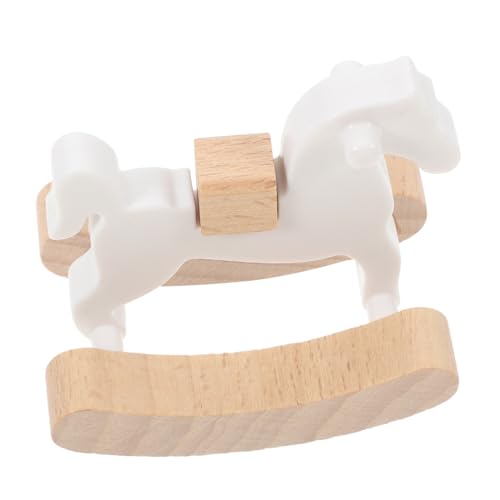 JOINPAYA Miniatur Schaukelpferd aus Holz Vintage Miniaturmöbel Puppenhaus Dekoration für Puppenhaus Schlafzimmer Ornament JOINPAYA Miniatur Schaukelpferd aus Holz Vintage Miniaturmöbel Puppenhaus Dekoration für Puppenhaus Schlafzimmer Ornament von JOINPAYA