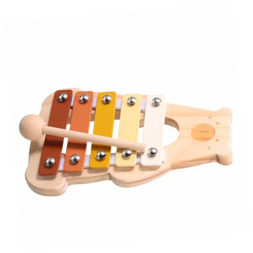 JOINPAYA Montessori Xylophon für Holzspielzeug mit Bärendesign Tragbares Rhythmus Koordinationsförderung für Frühe Musikbildung und Spielerisches Lernen JOINPAYA Montessori Xylophon für Holzspielzeug mit Bärendesign Tragbares Rhythmus Koordinationsförderung für Frühe Musikbildung und Spielerisches Lernen von JOINPAYA