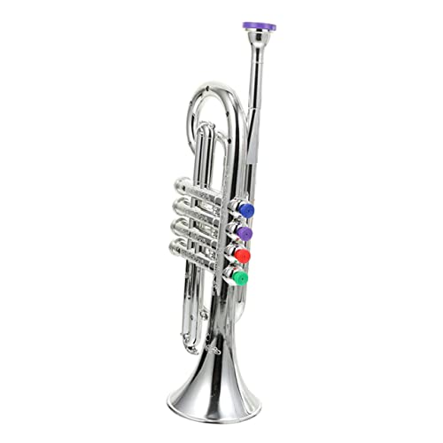 JOINPAYA Musik Instrumente Für Saxophon-modellspielzeug Musikspielzeug Für Babys Gitarre Für Klarinette Für Kleinkinder Und Mädchen Trommel Silver Plastik von JOINPAYA