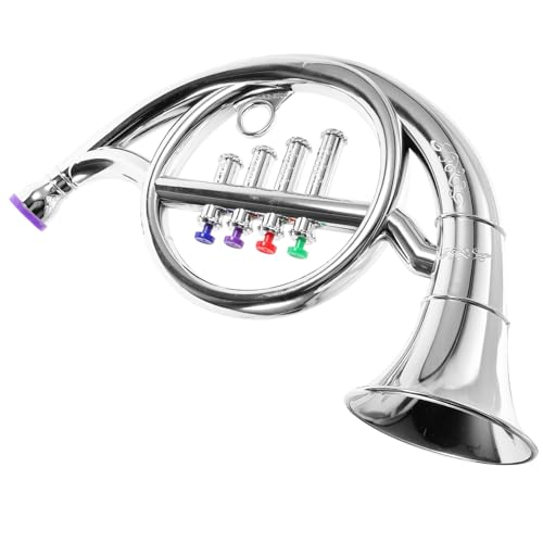 JOINPAYA Musikspielzeug Für Kinder Spielzeug Interessantes Horn Musikspielzeug Horninstrument Spielzeug Hornmodelle Kompaktes Horn Sicheres Horn Schulspielzeug Horn Trompete von JOINPAYA