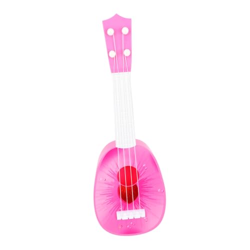 JOINPAYA Obst Gitarre Mini-gitarrenspielzeug Gitarrenspielzeug Für Mini-Gitarren- Anfänger Musikinstrument Ukulele Aus Kunststoff Gitarre Weiß Abs von JOINPAYA