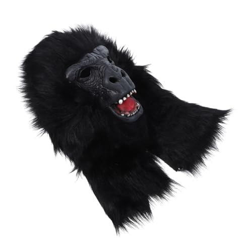 JOINPAYA Orang-Utan-Maske Gorilla-Maske Maskenparty Tiermasken Karneval Stufenmaske Gorilla-Cosplay-Maske Maskenkostüm das Kostüm halloween deko Kostümzubehör Maske für Karneval Emulsion von JOINPAYA