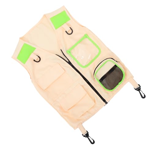 JOINPAYA Outdoor-Abenteuerweste Tragbares Nachtlicht Aufkleber verkleidung Outdoor- für Explorer Outdoor-Weste Angelkleidung für Stoff Green von JOINPAYA