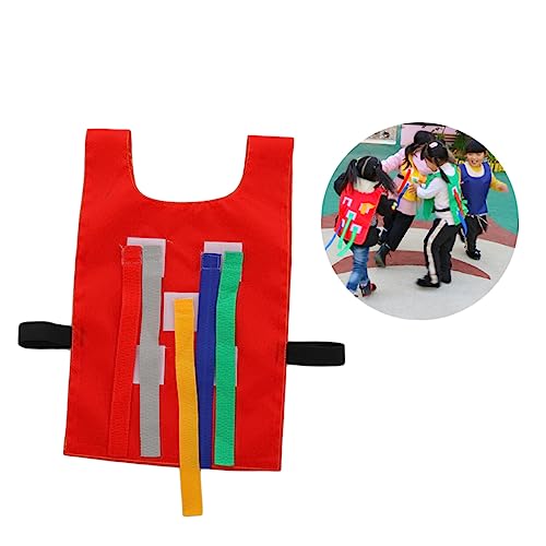 JOINPAYA Outdoor-Spielzeug für Kinder outdoorspielzeug Kinder Sport draußen Spielzeug pädagogisches Spielzeug Outdoor Toys outdor Spielzeug spielzeuge ziehen Weste rot von JOINPAYA