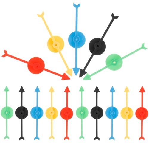 JOINPAYA Plastik Spielpfeile 5 Farben Für DIY Brettspiele Ersatzteile Für Gesellschaftsspiele Und Kreative Aktivitäten von JOINPAYA