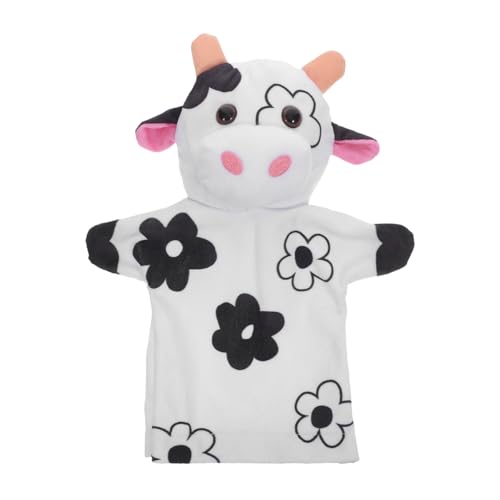 JOINPAYA Plüsch Kuh Handpuppe Kuscheltier Bauernhof Tier Fingerpuppe für Kleinkinder Interaktives Rollenspiel Geschichten Erzählen Vorschule Pädagogisch Sicher Sanft JOINPAYA Plüsch Kuh Handpuppe Kuscheltier Bauernhof Tier Fingerpuppe für Kleinkinder Interaktives Rollenspiel Geschichten Erzählen Vorschule Pädagogisch Sicher Sanft von JOINPAYA