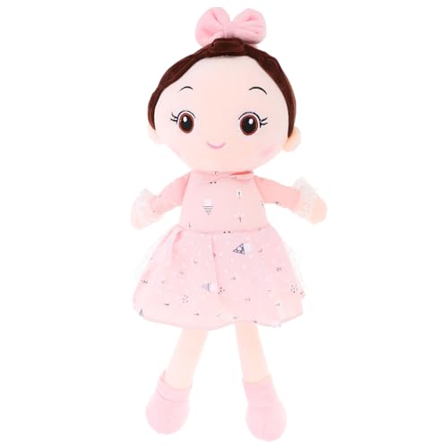 JOINPAYA Baby Spielzeug Plüschtier Mädchenpuppe Plüschpuppe Kindermädchenspielzeug Mädchenspielzeug Für Cartoon- - Kleine Figuren Rosa Stoff Baby Kuscheltier von JOINPAYA