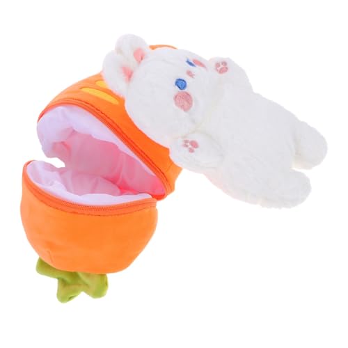 JOINPAYA Plüschtier Stofftier Osterhase Karottenkissen Karottenhase Plüsch Bunny kanninchen b Toys osterleckereien carroteb Soft Toy Kuscheltier Hase Plüsch-Kaninchen-Spielzeug PP Baumwolle von JOINPAYA