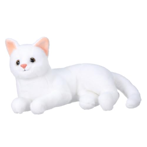 JOINPAYA Plüschtier Weicher Plüsch Cartoon-katzenpuppe Simulation Karikatur Säuglingsspielzeug Katzenspielzeug Für Miniatur Katzenplüschspielzeug Für Drinnen Bob Weiß JOINPAYA Plüschtier Weicher Plüsch Cartoon-katzenpuppe Simulation Karikatur Säuglingsspielzeug Katzenspielzeug Für Miniatur Katzenplüschspielzeug Für Drinnen Bob Weiß von JOINPAYA