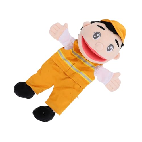 JOINPAYA Professionelle Handpuppe Das Marionetten Familienspiel Puppe Finger Kreativer Finger Interessante Geschichtenerzähl Fingerpuppe Interaktive Pp Baumwolle Orange von JOINPAYA