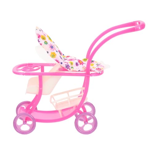 JOINPAYA Babyspielzeug Spielzeug Baby Puppenwagen Für Kinderwagen Mit Wagenkette Ideal Für Rollenspiele Geeignet Für Puppen Bis Stabiler Klappbuggy Ab 3 Jahren Fördert Die Fantasie Und Motorik von JOINPAYA