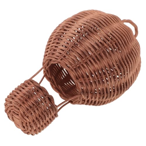 JOINPAYA Rattan Heißluftballon Dekoration Korbgeflecht Ballon Dekorationen Deckenlampenschirm Dekorationen Für Zuhause Herbst Dekoration Für Die Küche Hängelampenschirm Boho von JOINPAYA