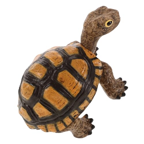 JOINPAYA Realistisches Schildkröten-Figurenmodell Mini-Schildkröten-Ornamente Meereslebewesen-Figuren Aquarium-Dekoration Feengarten Miniatur-Schildkröten-Statue von JOINPAYA