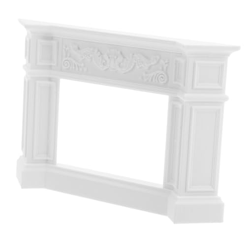 JOINPAYA Retro -Kamindekoration Kamin simulieren Kleiner künstlicher Kamin Mini-Puppenhaus-Zubehör Mini-Haus-Landschaftsstütze Kleiner Puppenhauszubehör Plastik Weiß JOINPAYA Retro -Kamindekoration Kamin simulieren Kleiner künstlicher Kamin Mini-Puppenhaus-Zubehör Mini-Haus-Landschaftsstütze Kleiner Puppenhauszubehör Plastik Weiß von JOINPAYA