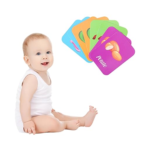 JOINPAYA Gemüse Memory Matching Cards Kinder Lernspielzeug Erkennungskarten von JOINPAYA