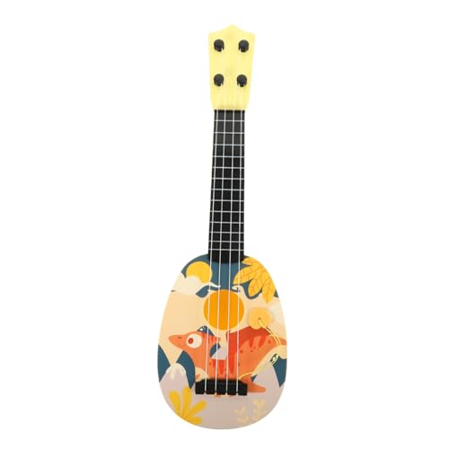 JOINPAYA Simulations-Ukulele Kleinkindspielzeug Kleinkind Gitarre Kinder Gitarre kinderinstrumente musikinstrumente für Kinder Anfänger Gitarre Musikgitarre für die frühe Bildung Plastik von JOINPAYA