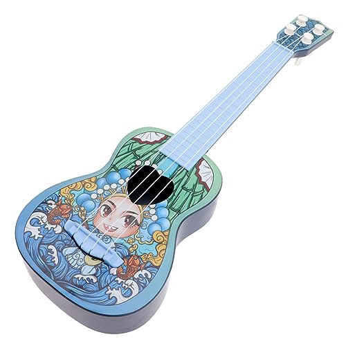 JOINPAYA Simulations-Ukulele Mini-Gitarren-Spielzeug Mini-Ukulele Ukulele-Spielzeug Für Das Frühe Lernen Mini-gitarrenspielzeug Musikspielzeug Spielzeug Für Kleinkinder Kinder-Ukulele Nylon von JOINPAYA