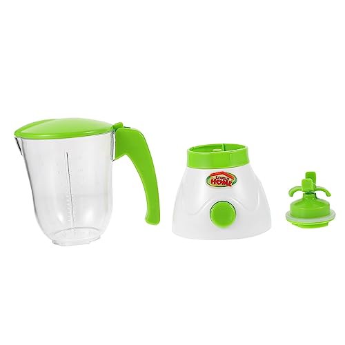 JOINPAYA Spielhaus Gefälschtes Entsafter- Stehender Mixer Kinderspielzeug Lebensechtes Mixer- Standmixer Haushaltsmixer Rollenspiel Green Abs von JOINPAYA